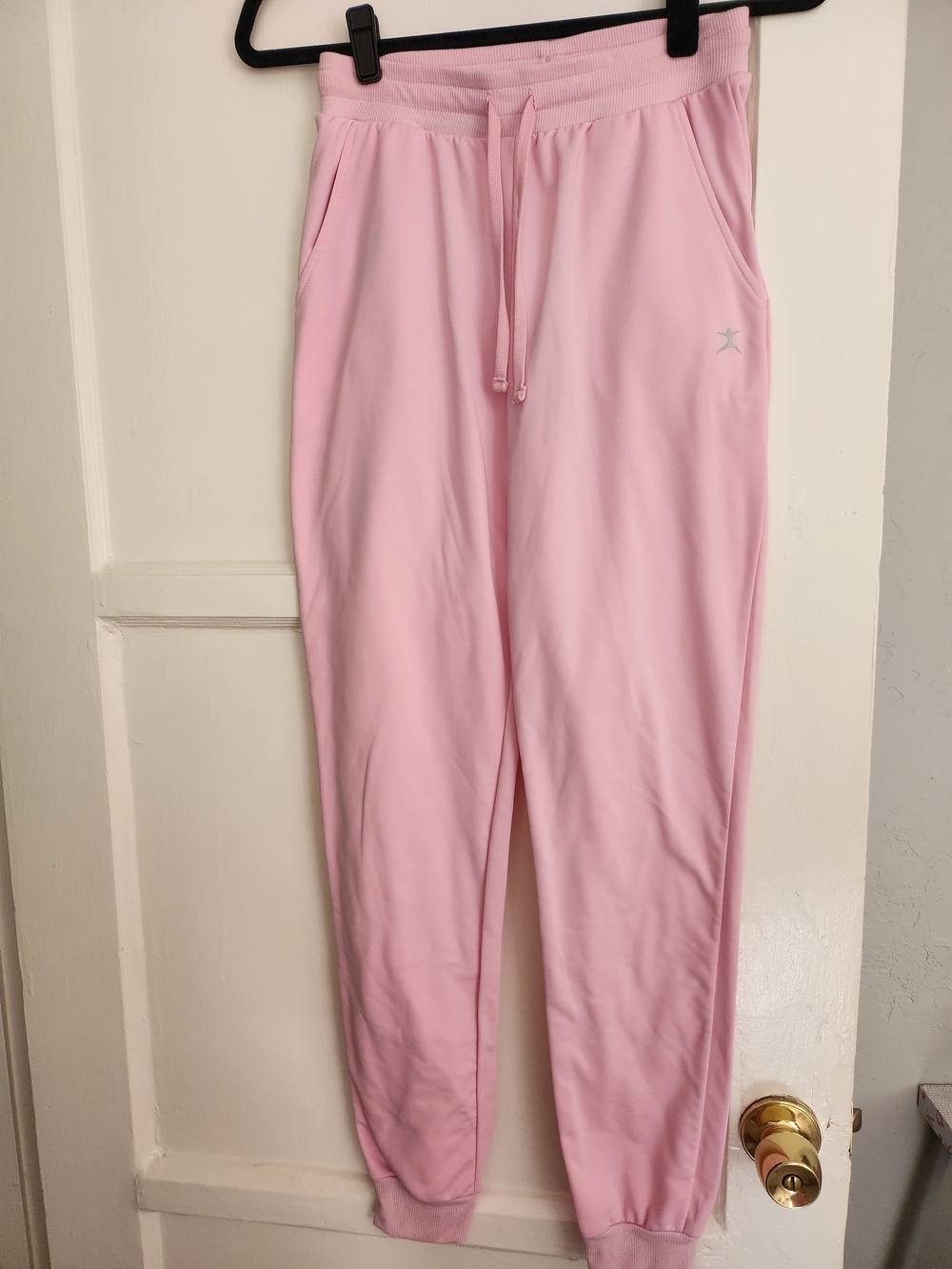 Danskin Pink Drawstring Track Joggers